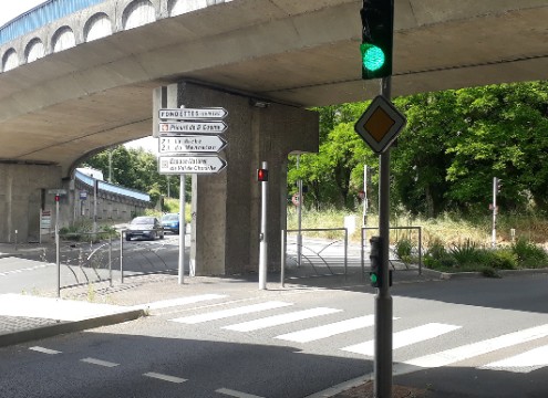 Réaménagement du carrefour De Gaulle Itinéraire N°9