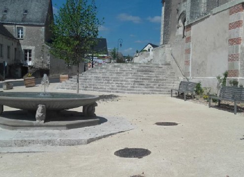 Réhabilitation du Parvis et de la Place de l’Eglise