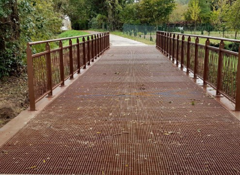 Remplacement de la passerelle existante